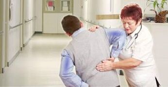 mgbaàmà na ọgwụgwọ nke lumbar osteochondrosis